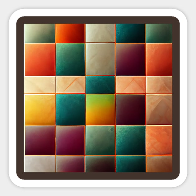 TILE MOSAIC Sticker by INNOVA CREATIONS